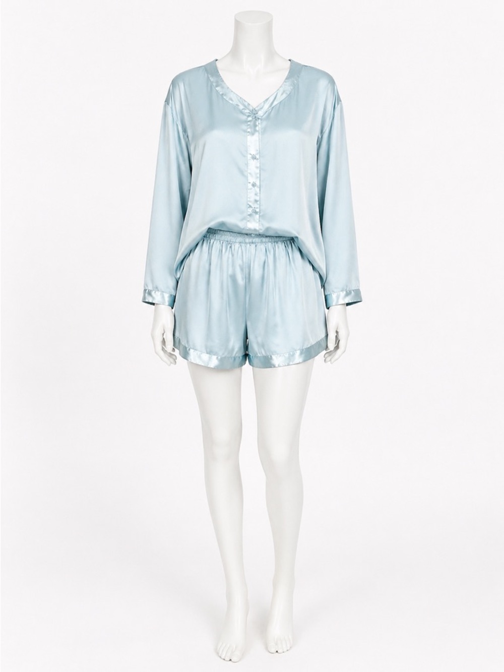 Vintage Victoria’s Secret Gold Crown Label Satin Pyjama Set Sz XL
